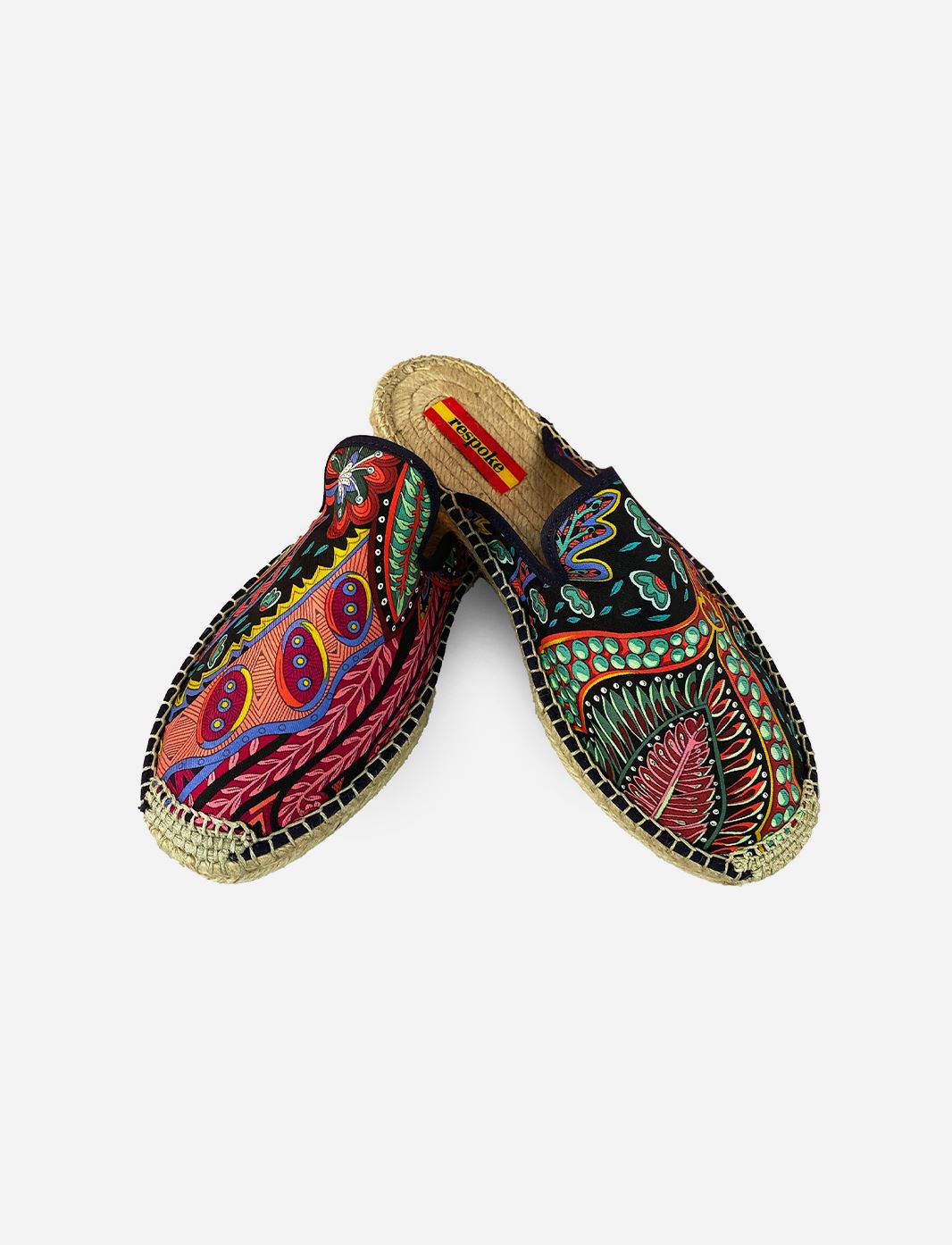 ANNITA Black Mule Espadrilles