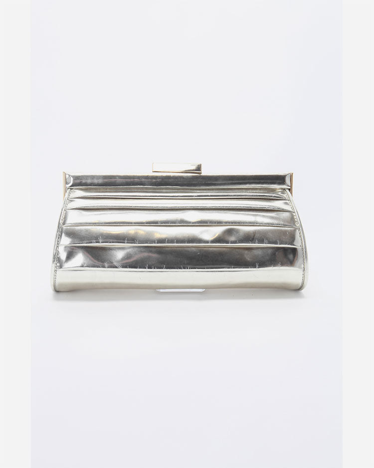 Vintage Anya Hindmarch Metallic Gold Clutch