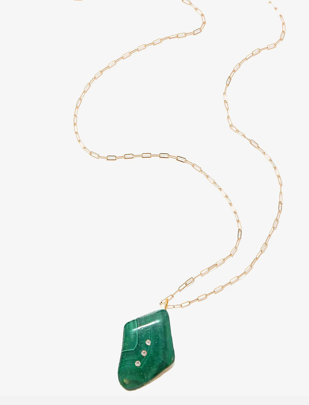 Malachite A U R A Necklace