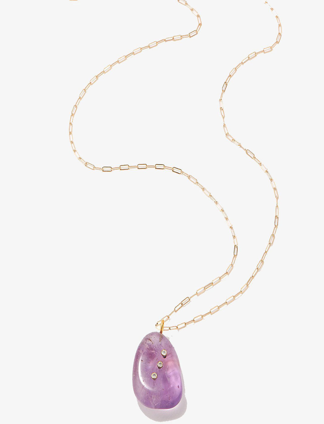 Amethyst A U R A Necklace