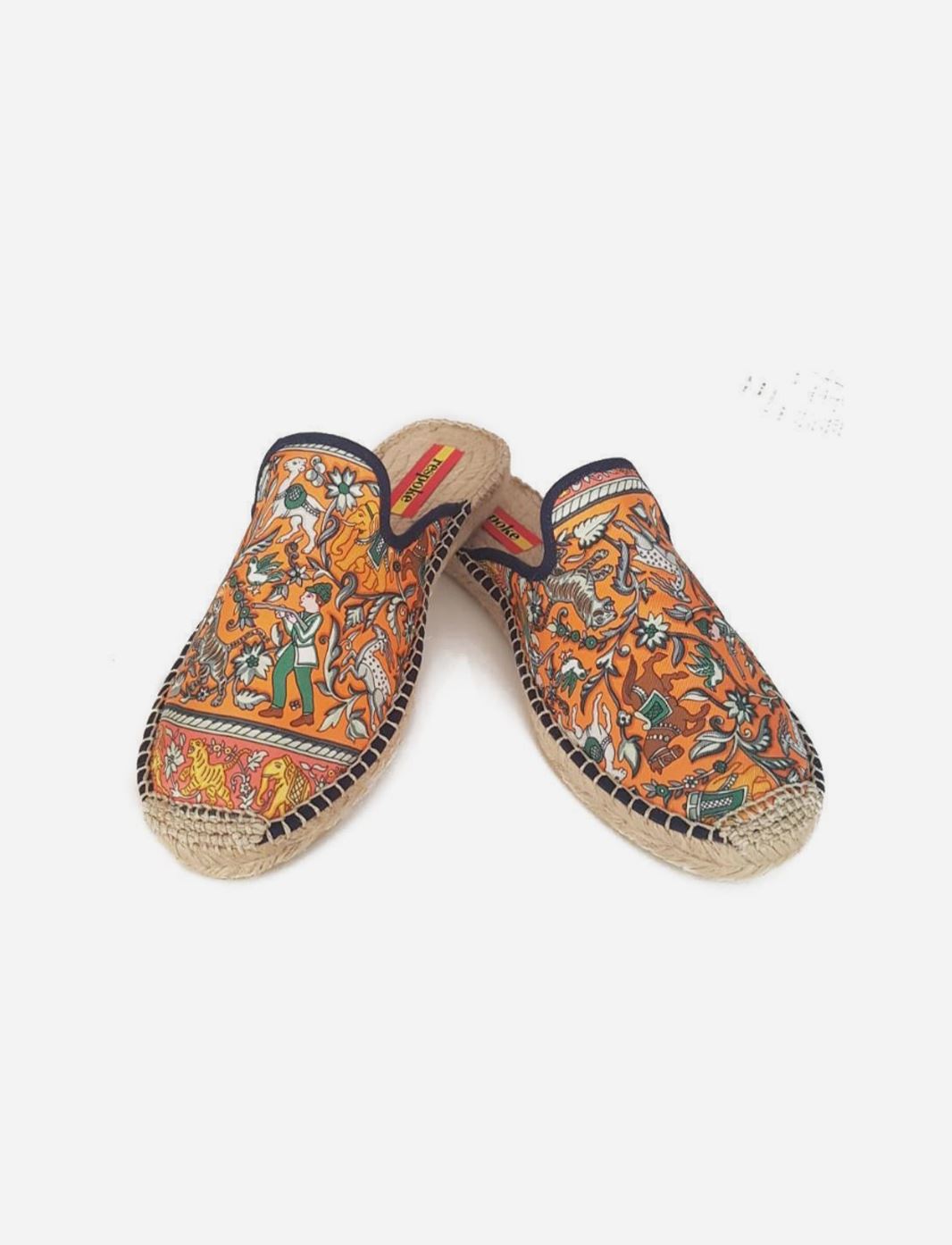 ADORACION Pumpkin Mule Espadrilles