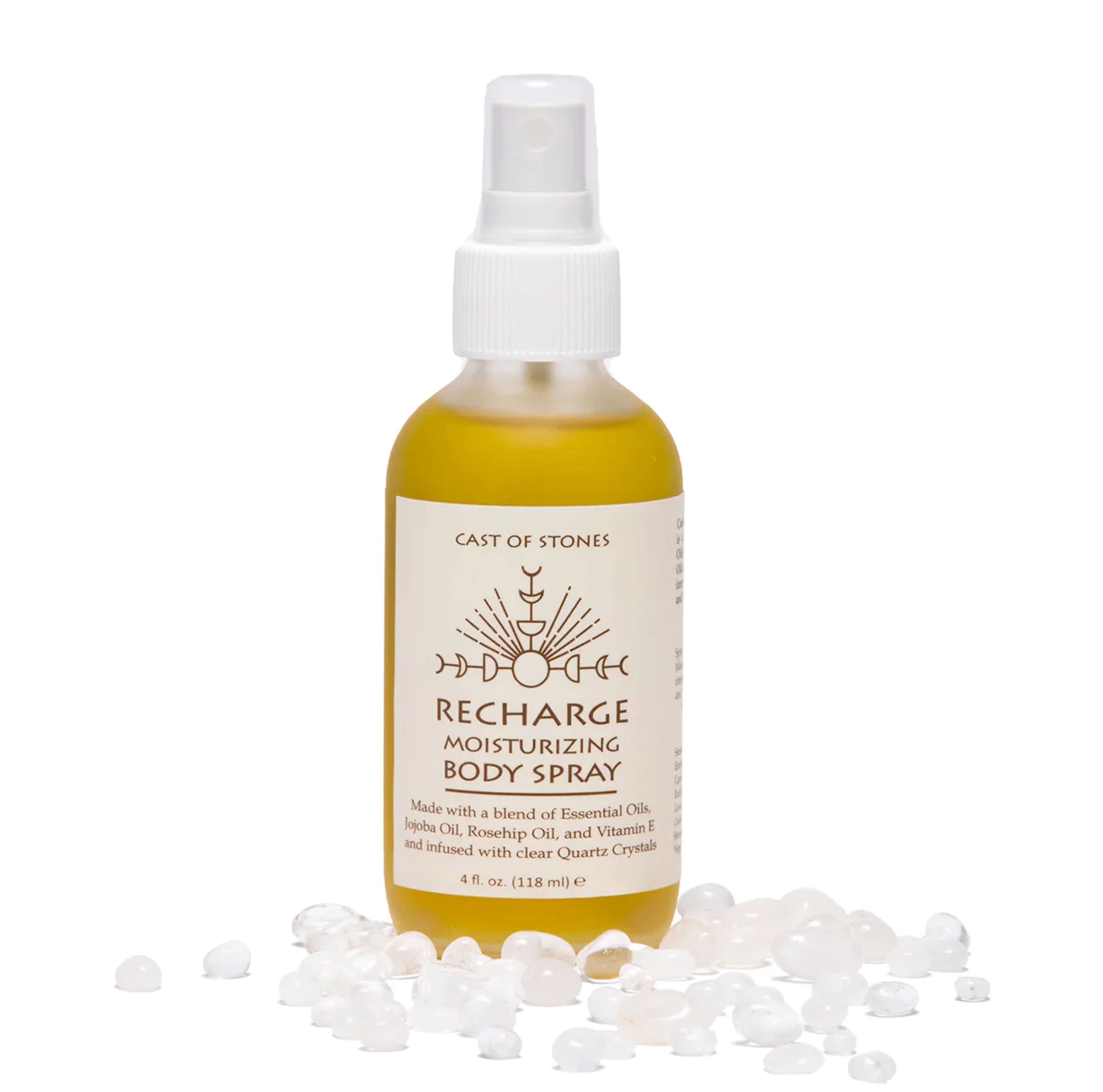 RECHARGE MOISTURIZING SPRAY WITH CLEAR QUARTZ CRYSTALS