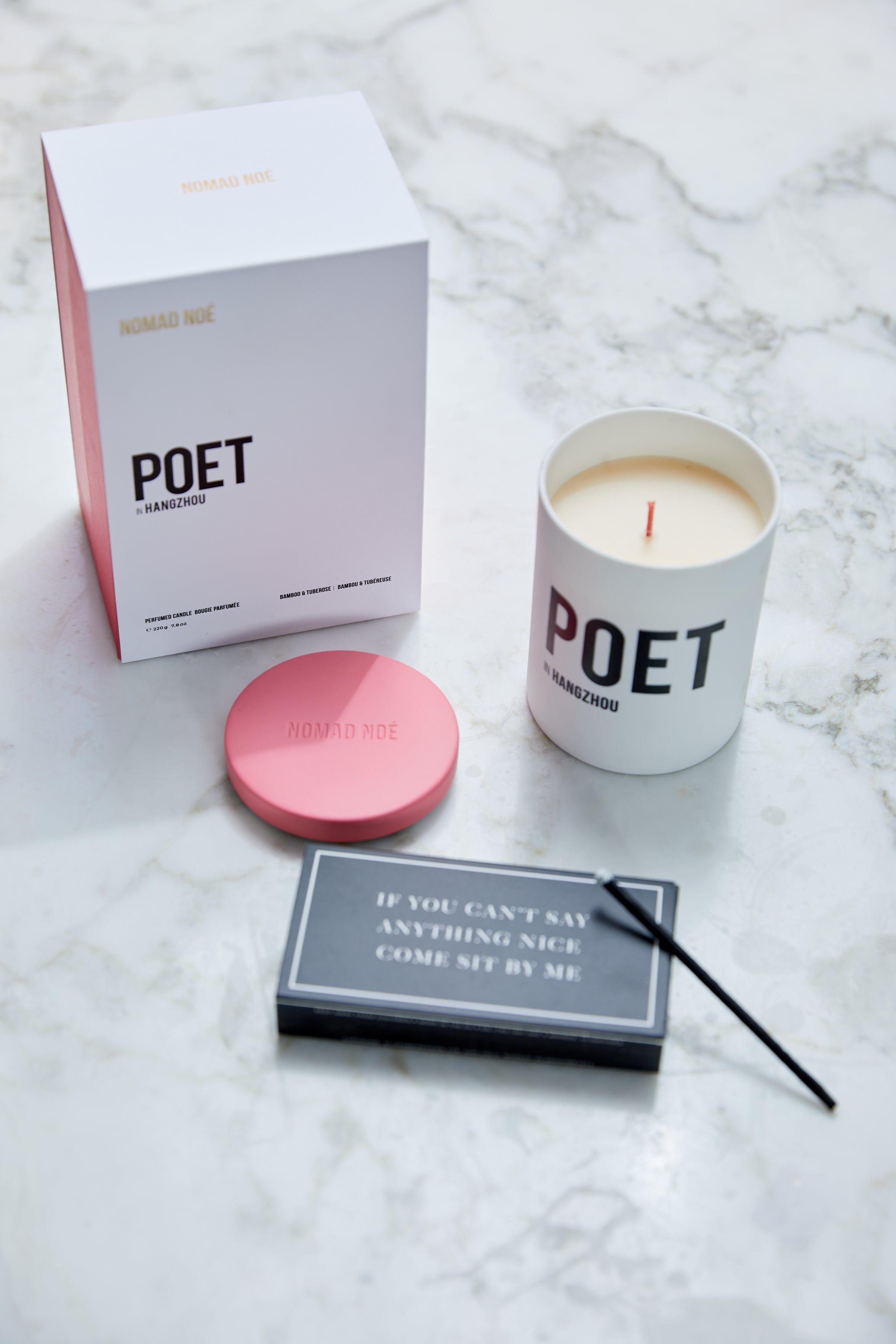 “Say what you want” Candle & Match Gift Bundle