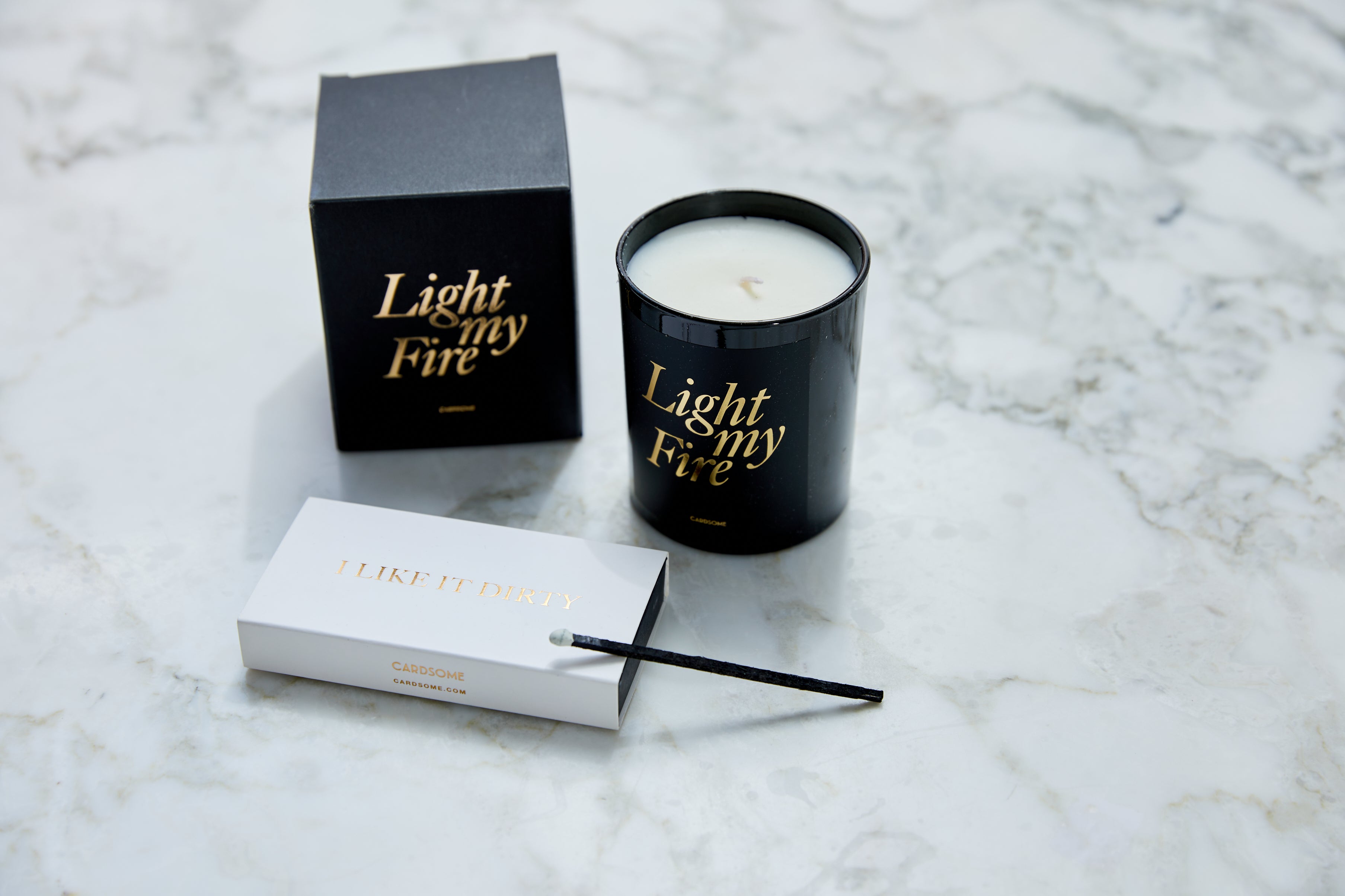 “How I like it” Candle & Match Gift Bundle