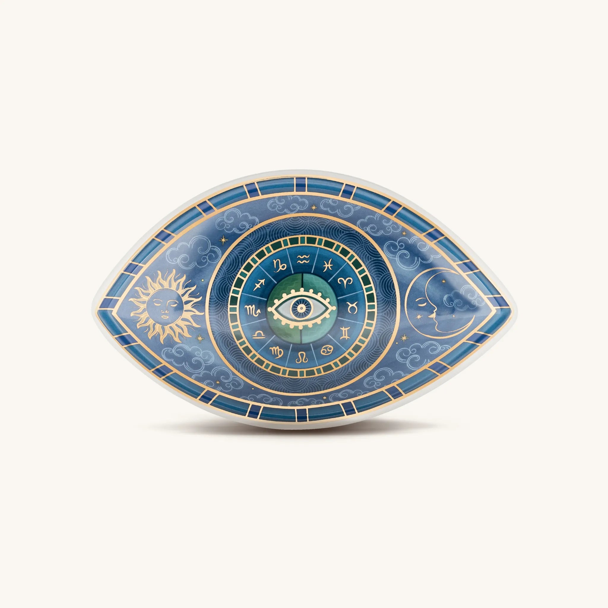 Celestial Unity - Evil Eye Ceramic Wall Blessing