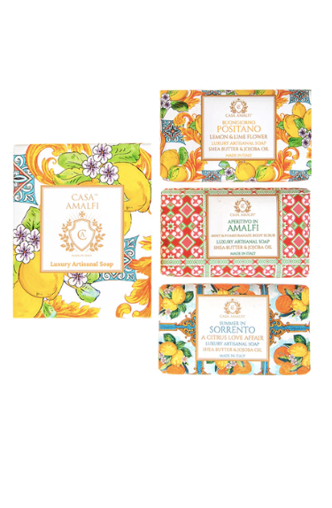 Lemon Maiolica Gift Box 3 Pack