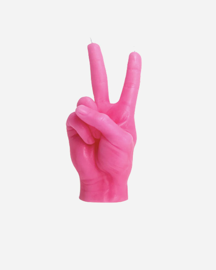 CandleHand "Peace" Pink