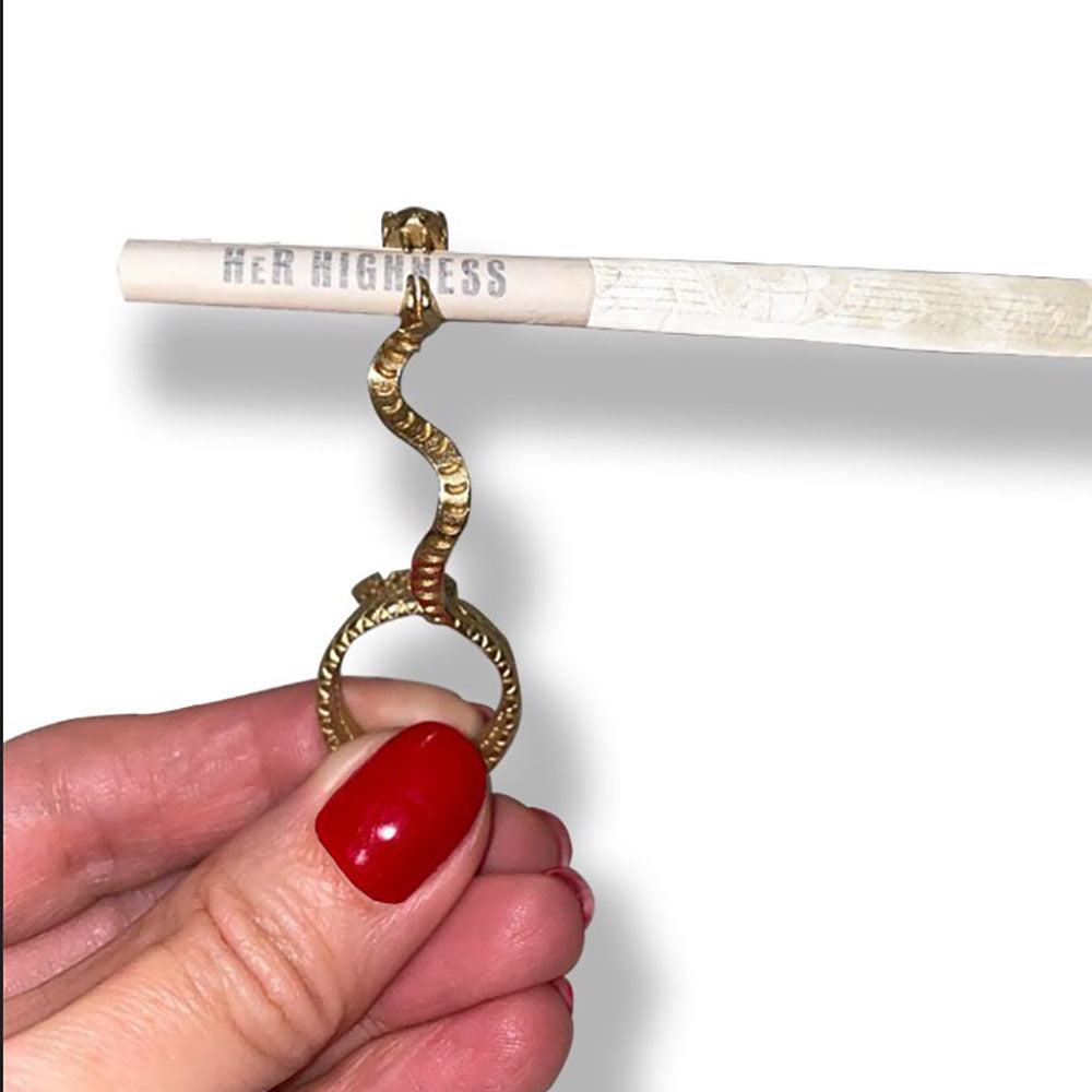 Snake in the Grass Joint Holder Ring